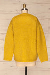 Balchik Yellow Knit Sweater | La Petite Garçonne back view