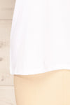 Bale White Crew Neck T-Shirt | La petite garçonne bottom