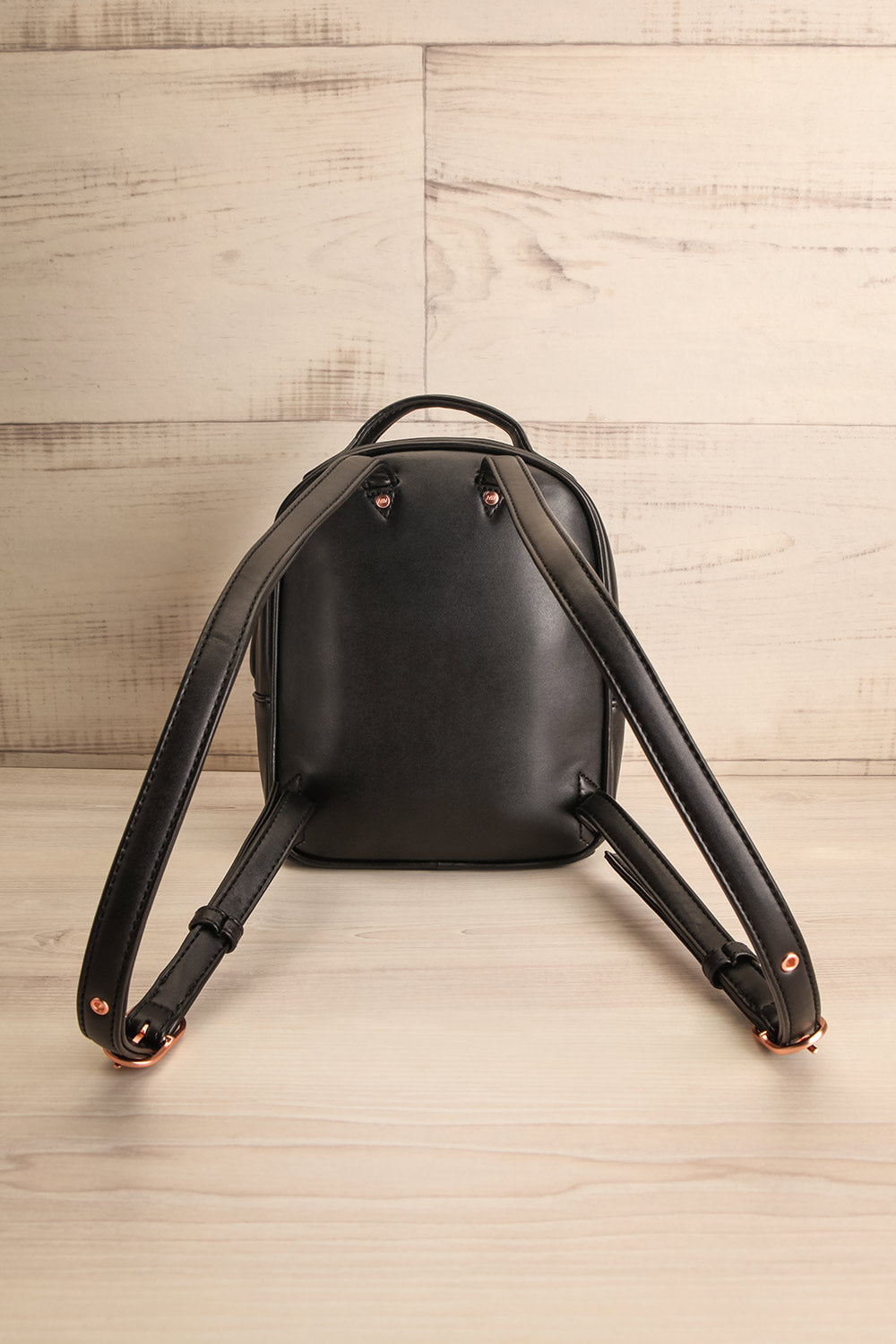 Balimina Black Vegan Backpack | La Petite Garçonne Chpt. 2 8