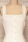 Balsapamba White Button-Up Midi Summer Dress | La Petite Garçonne 2