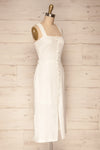 Balsapamba White Button-Up Midi Summer Dress | La Petite Garçonne 3