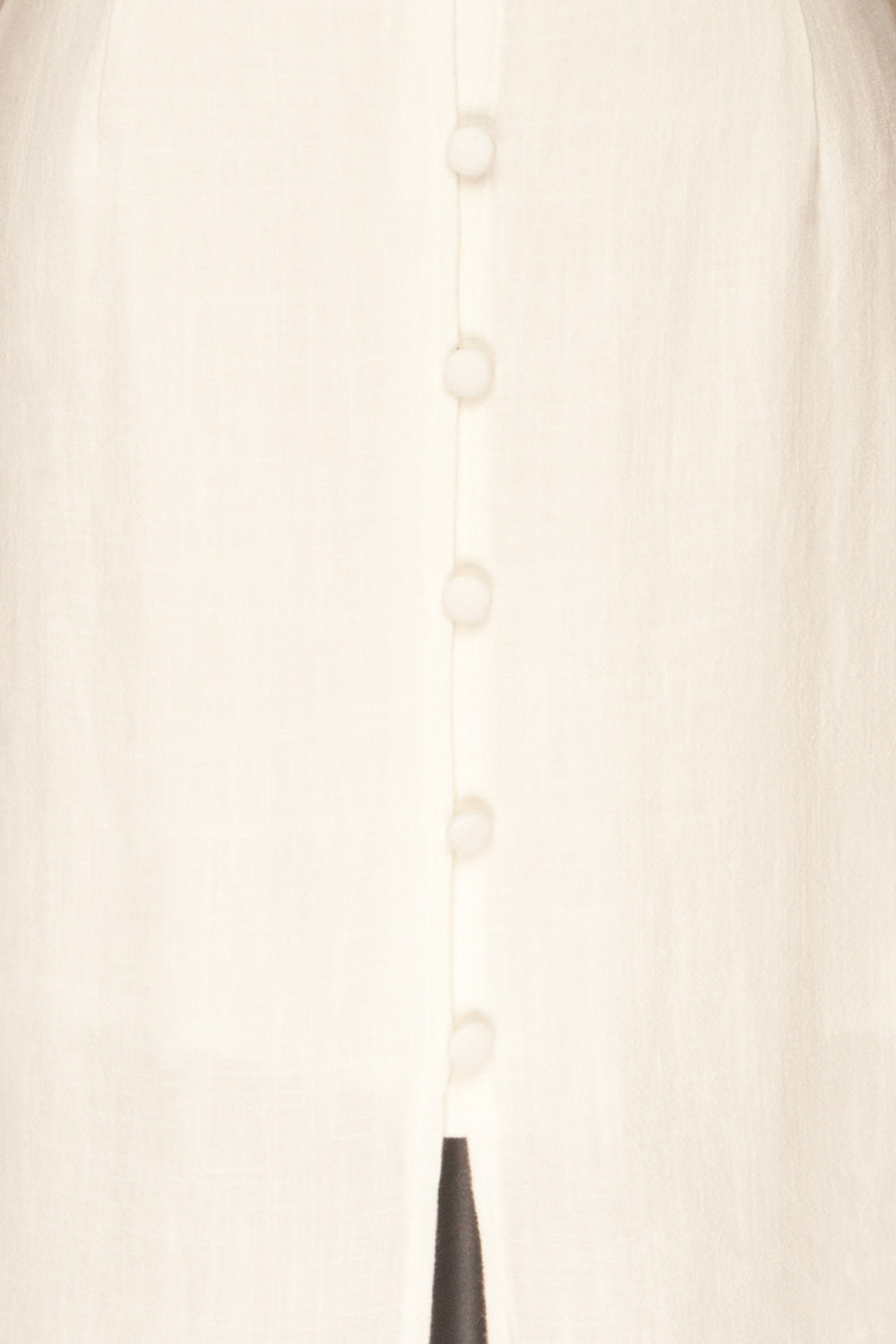 Balsapamba White Button-Up Midi Summer Dress | La Petite Garçonne 8