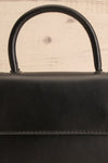 Baluchon Black Crossbody Handbag | Maison garçonne front close-up