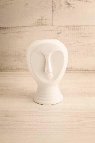 Balvi Vase White Ceramic Vase | La petite garçonne front view