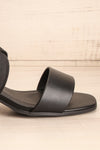 Balzac Black | Heeled Sandals