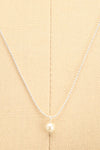 Bao Silver 3-in-1 Layered Chain Necklace w/ Pearls | La petite garçonne details