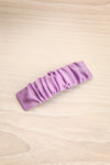 Barataria Colourful Fabric Hair Clip Set | La petite garçonne purple
