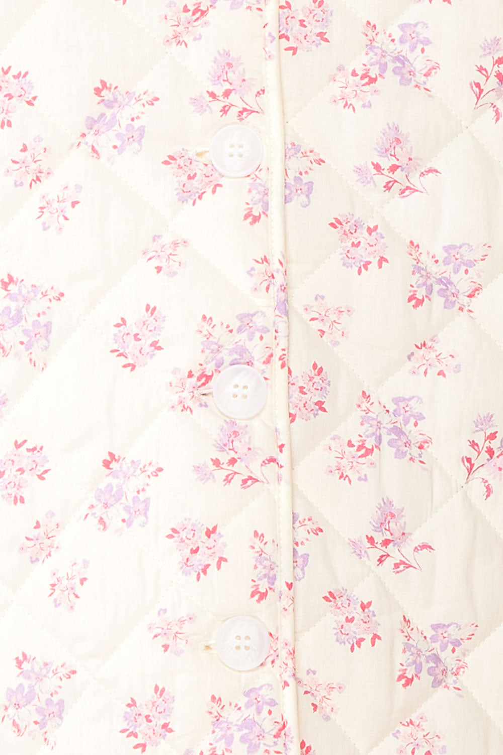 Barbie Quilted Floral Shacket | Boutique 1861 fabric 