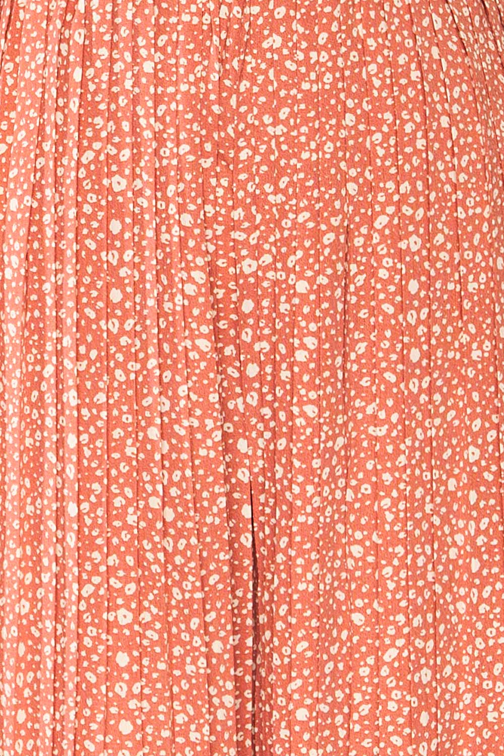 Barrag Patterned Palazzo Pants w/ Ruffled Waist | La petite garçonne fabric 