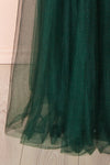 Barraganetal Green Maxi A-Line Tulle Dress | Boutique 1861 bottom