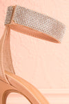Bassompierre High Heeled Sandals | Sandales | Boutique 1861 side close-up