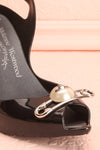Bastille Noir Black Vivienne Westwood Peep-Toe Heels | Boutique 1861 4