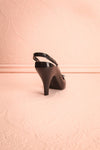 Bastille Noir Black Vivienne Westwood Peep-Toe Heels | Boutique 1861 7