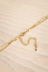 Bau Layered Chain Necklace w/ Medallion | La petite garçonne closure