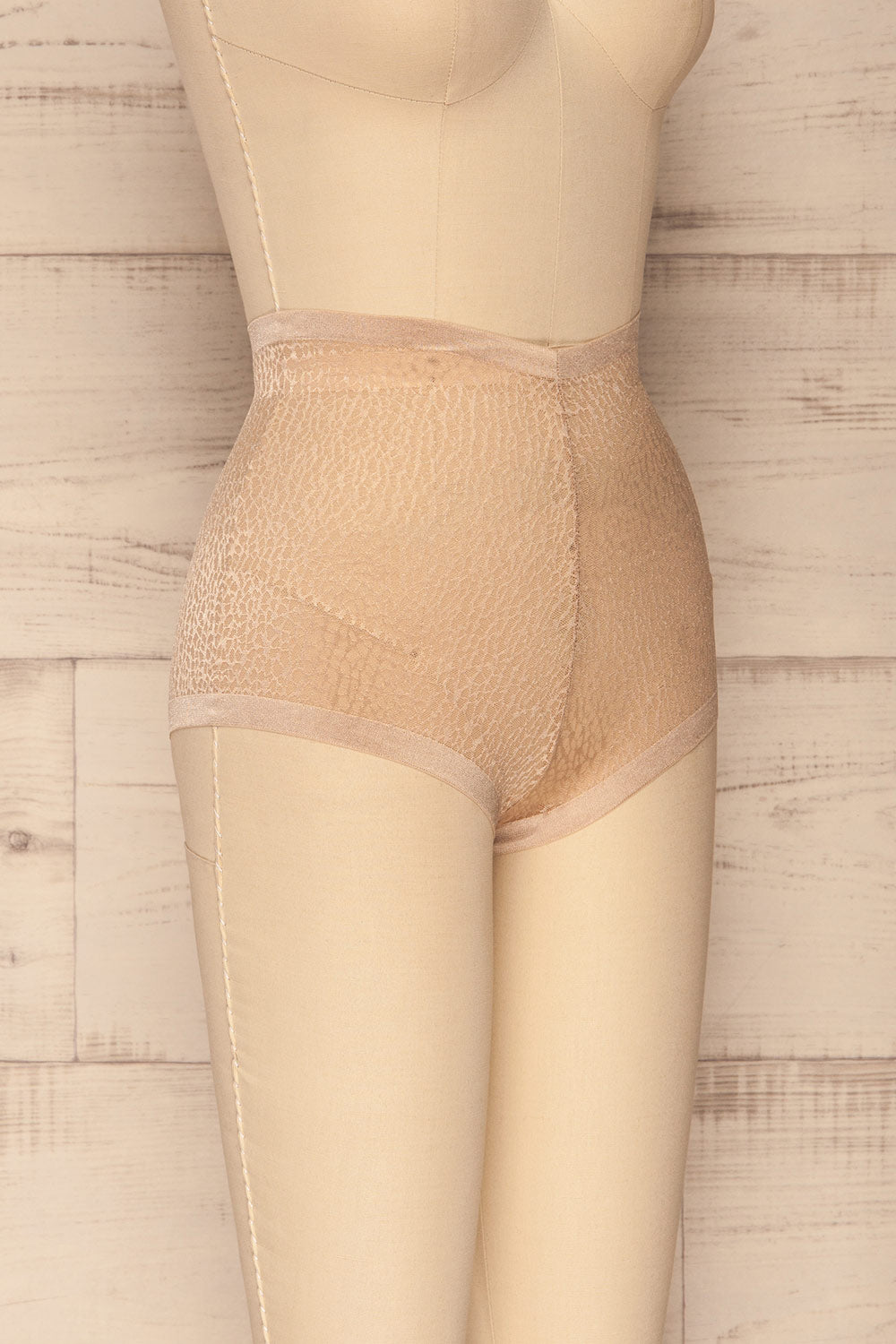 Becca Gold Mesh Panty | La Petite Garçonne Chpt. 2 side view 