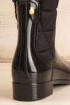 Becquerel Black Boots | Bottes Noires | La Petite Garçonne back close-up