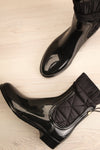Becquerel Black Boots | Bottes Noires | La Petite Garçonne flat view