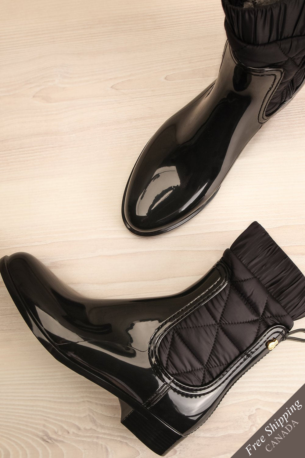 Becquerel Black Boots | Bottes Noires | La Petite Garçonne