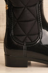 Becquerel Black Boots | Bottes Noires | La Petite Garçonne side close