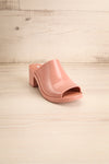 Belidor | Pink Heeled Mules