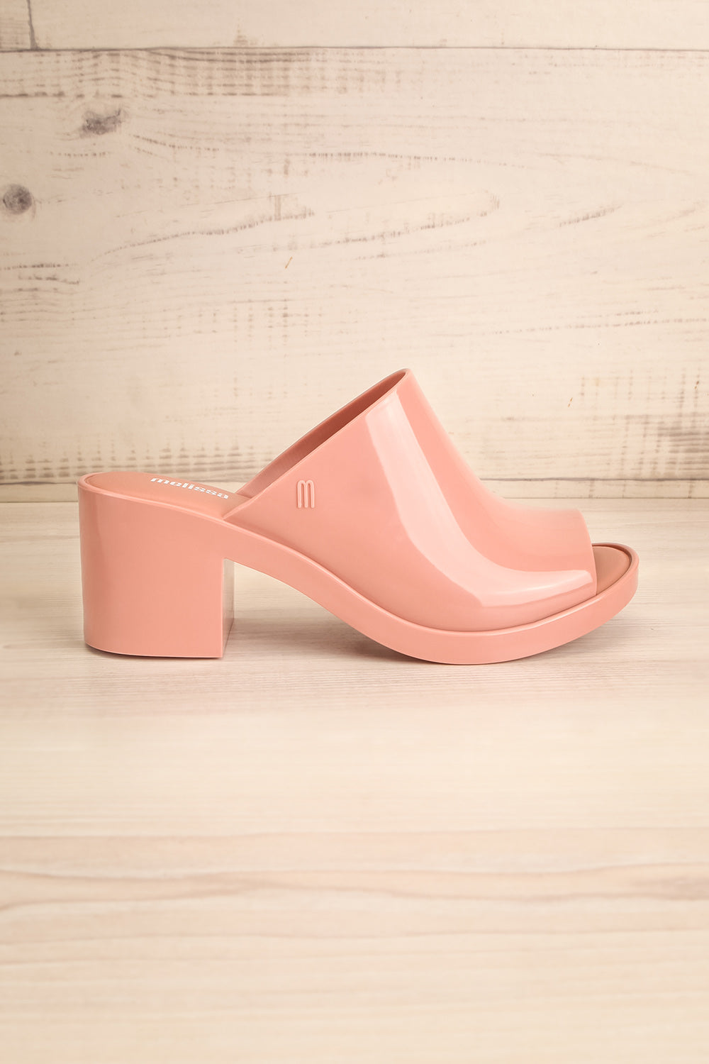 Belidor | Pink Heeled Mules