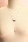Benefio Argent Silvery Necklace with Purse Pendant | Boutique 1861 4
