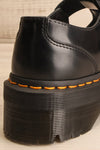 Bethan Smooth Leather Platform Mary Jane Shoes | La petite garçonne back close-up