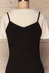 Beverce Black Slip Dress over White T-Shirt | La Petite Garçonne 6