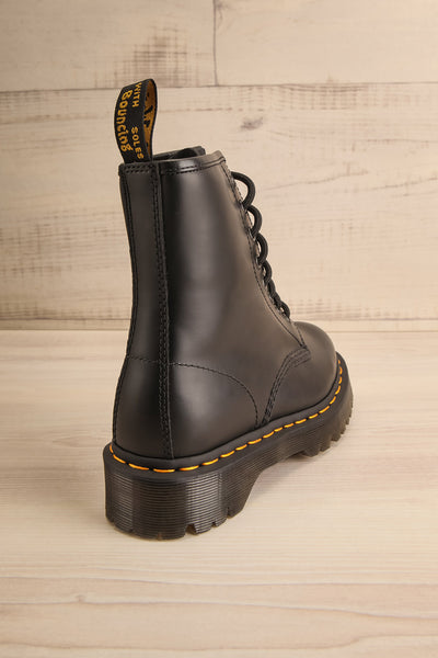 1460 Bex Smooth Leather Platform Boots | La petite garçonne back view