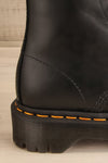 1460 Bex Smooth Leather Platform Boots | La petite garçonne side back close-up