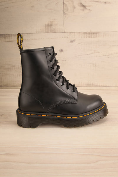 1460 Bex Smooth Leather Platform Boots | La petite garçonne side view
