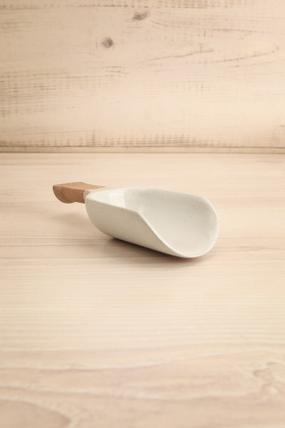 Bitonto Ceramic Salt Scoop in 2 Options | Maison garçonne