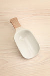 Bitonto Ceramic Salt Scoop in 2 Options | Maison garçonne flat view