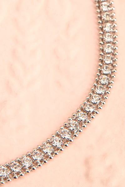 Blume Crystal Choker Necklace | Boutique 1861 flat close-up