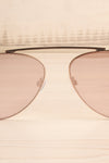 Bootle Rosegold & Pink Aviator Sunglasses | La Petite Garçonne 7