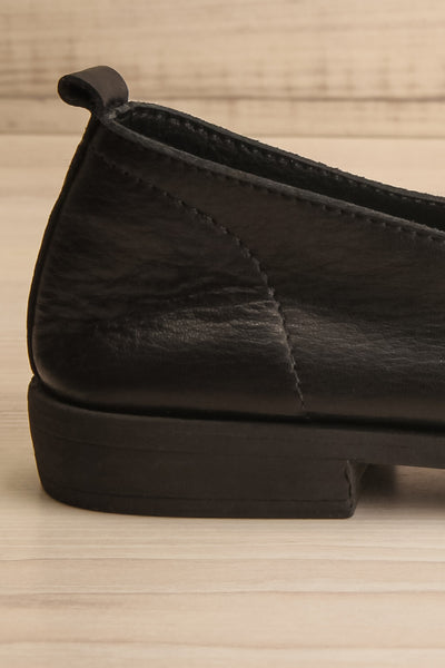 Boscia Openwork Flat Shoes | La petite garçonne side back close-up