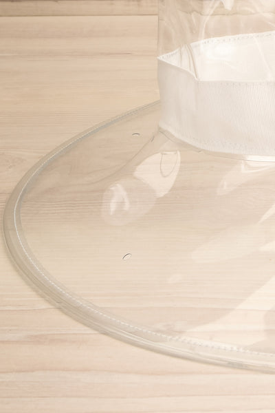 Bothynus Clear Plastic Wide Brimmed Hat | La Petite Garçonne 4