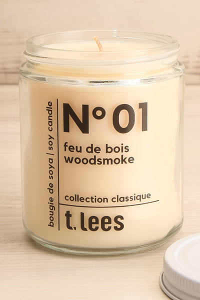 Bougie Feu de Bois Perfumed Candle | La petite garçonne close up open