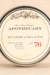 Bougie Red Currant & Vanilla Bean - Perfumed candle in a tin box 2