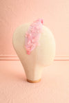 Bouterfla Pink Tulle Knotted Headband w/ Butterflies | Boutique 1861 side view