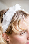 Bouterfla White Tulle Knotted Headband w/ Butterflies | Boutique 1861 model