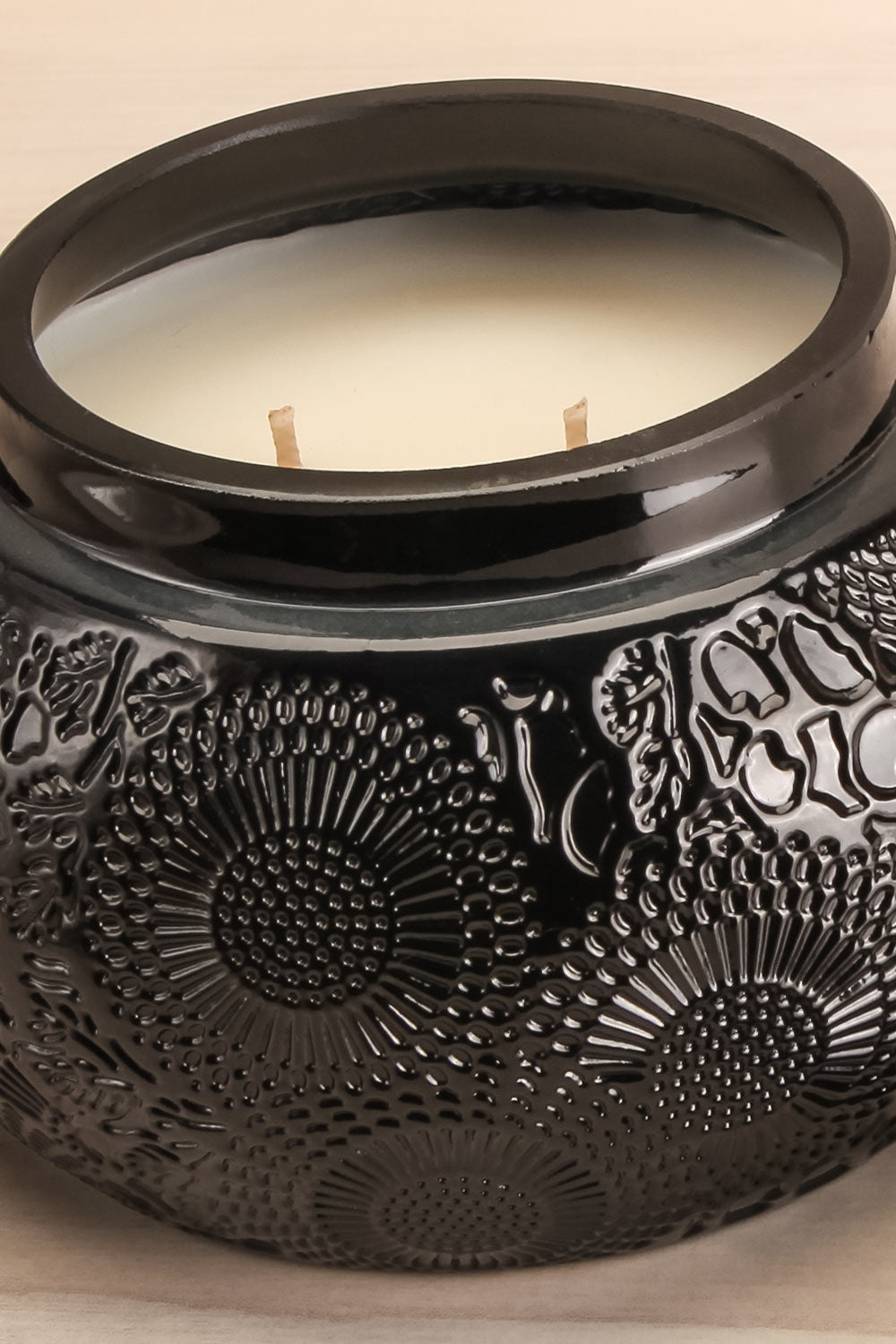 Bowl Candle Moso Bamboo | Voluspa | La petite garçonne close-up