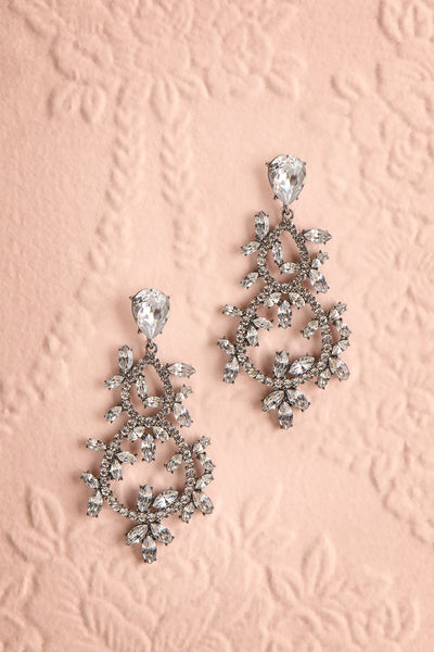 Brahméide Crystal Pendant Earrings | Boutique 1861