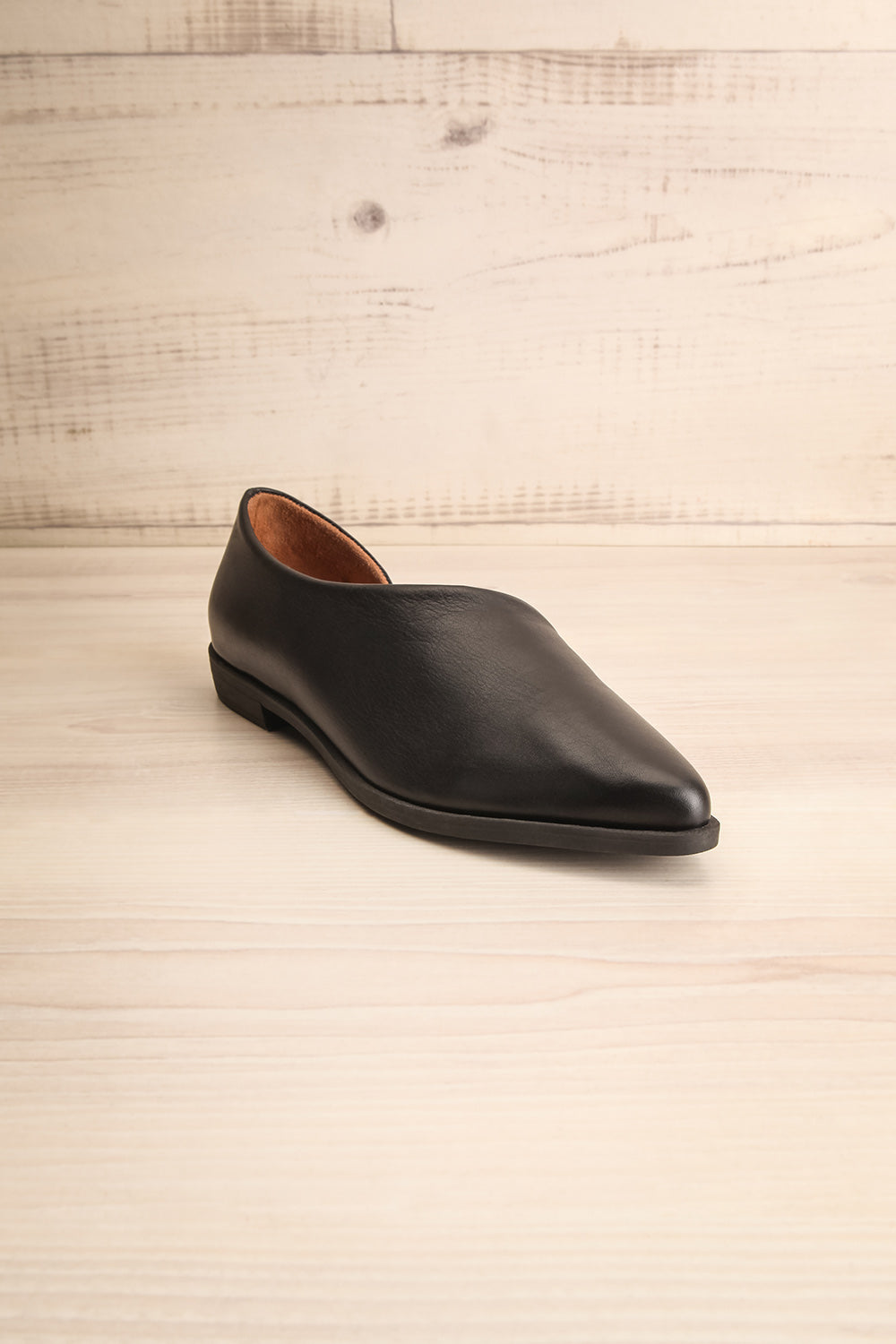 Brandia Licorice Black Slip-On Shoes | La Petite Garçonne Chpt. 2 3