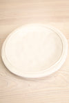 Bremen Rustic & Textured White Plate large | La Petite Garçonne Chpt. 2