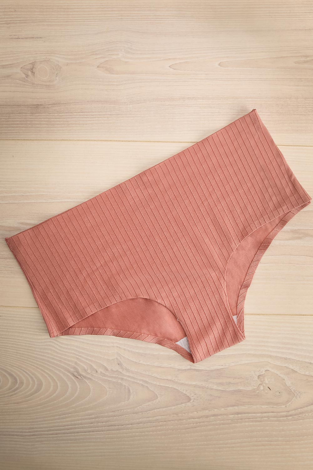 Briefs Bonbon Blush Pink Textured Cheeky Panty