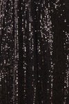 Brigitte Black Plus Size Party Dress | Robe | Boutique 1861 fabric detail