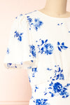 Brisany Midi Floral Dress | Boutique 1861 side close-up