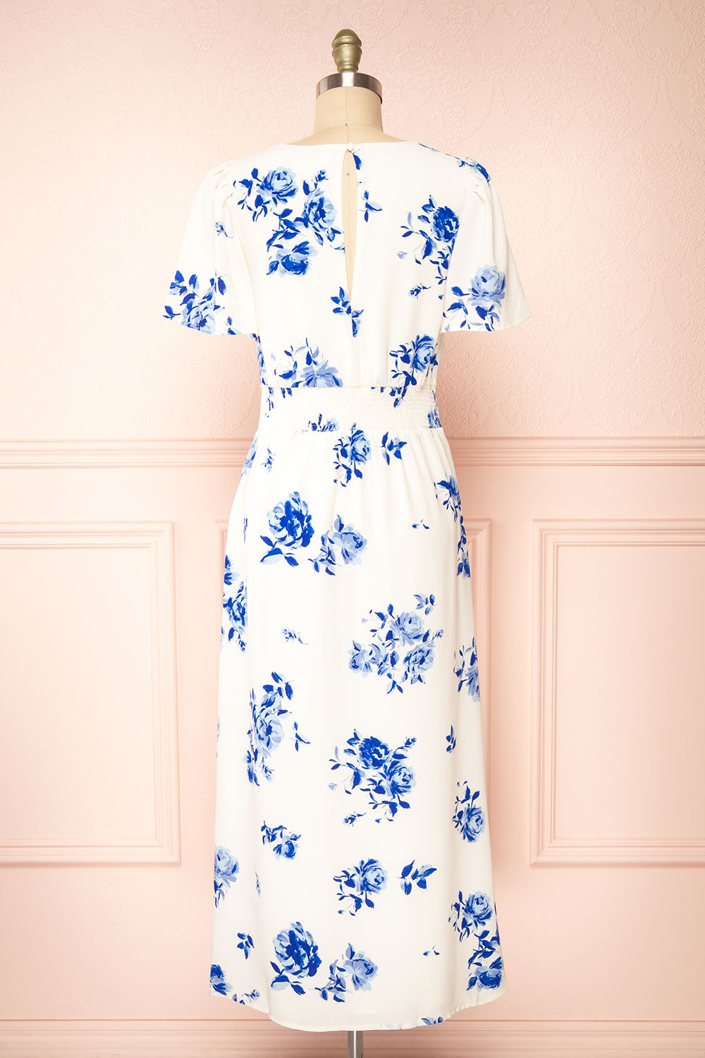 Brisany Midi Floral Dress | Boutique 1861 back view