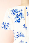 Brisany Midi Floral Dress | Boutique 1861 back close-up